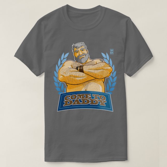 T-SHIRT VENEZ À DADDY (Design devant)