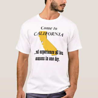 T-shirt Venez à la CALIFORNIE