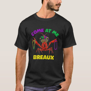 T-shirt Venez Au Me Breaux Mardi Gras Outfit Homme Crawfi