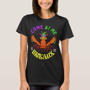 T-shirt Venez Au Me Breaux Perles De Crawfish Drôle Mardi