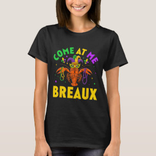 T-shirt Venez Au Me Breaux Perles De Crawfish Drôle Mardi