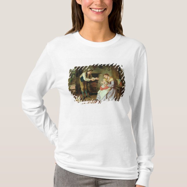 T-shirt Venez au papa (Devant)