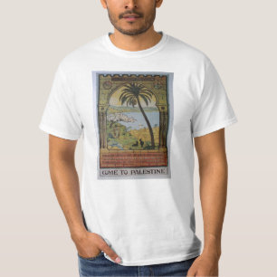 T-shirt venez en Palestine