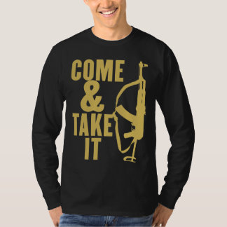 T-shirt Venez et il fallez la chemise