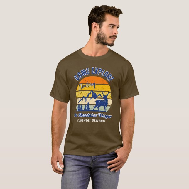 T-shirt Venez explorer (Devant entier)