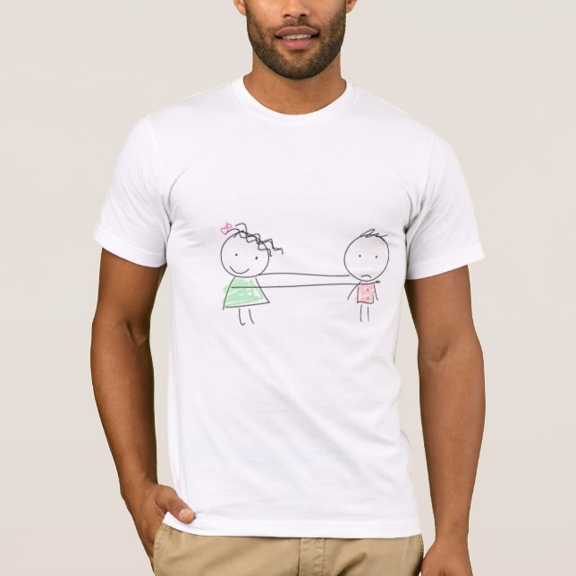 T-shirt Venez ici à moi par Monsterize (Devant)
