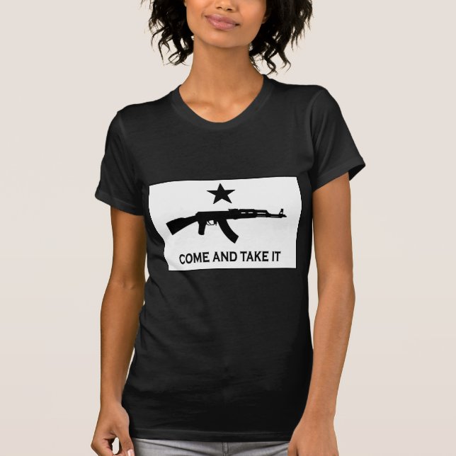 T-shirt Venez le prendre Ak47 (Devant)
