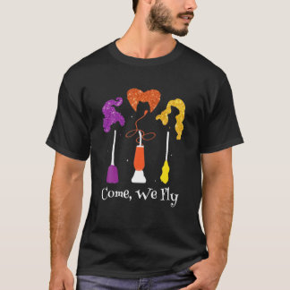 T-shirt Venez Nous Voler Des Pièces Escouade Trois Sorcièr