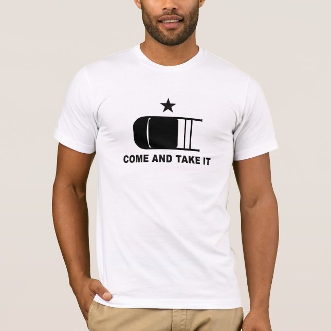 T-shirt Venez Prendre Cette Chaise (Devant)