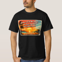 Venez sur la côte, Tee-shirt foncé pour hommes