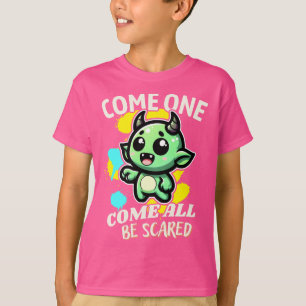 T-shirt Venez, venez tous, ayez peur : Un Monstre Doux