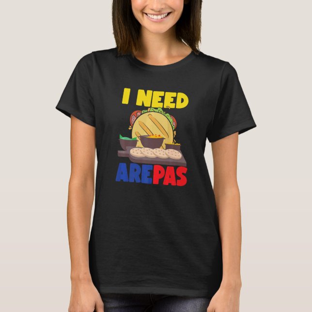 T-shirt Venezuela Arepa Premium (Devant)