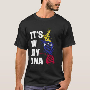 T-shirt Venezuela C'est dans mon ADN Fier Venezuela Drapea