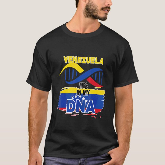 T-shirt Venezuela Dans Mon Sang (Devant)
