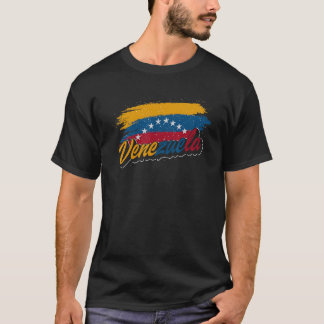 T-shirt Venezuela Drapeau Amérique Latine Fière Ven Vénézu