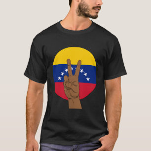 T-shirt Venezuela Fière du drapeau vénézuélien Paix hispan