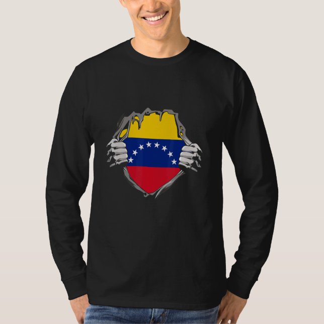 T-shirt Venezuela Flag (Devant)