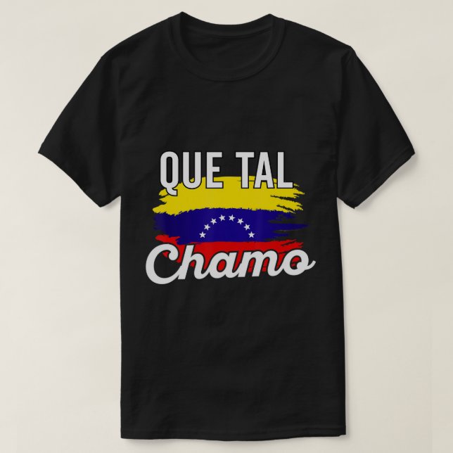 T-shirt Vénézuéla Flag Pride Bandera Venezolana Camiseta C (Design devant)
