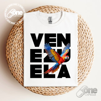 T-shirt Venezuela Guacamaya por la Libertad