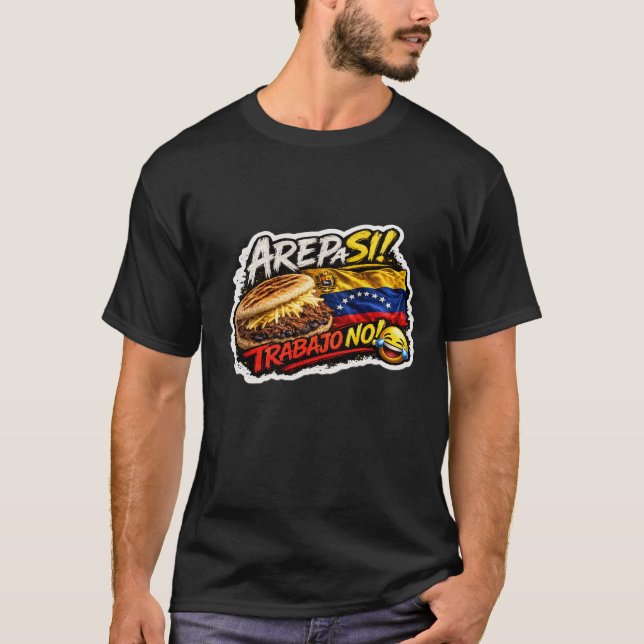 T-shirt vénézuélien drôle (Devant)