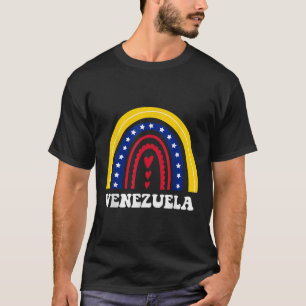 T-shirt Vénézuélienne fille Venezuela franela venezuela mu