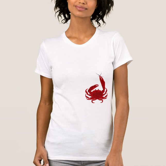 T-shirt vengeance du crabe rouge (Devant)