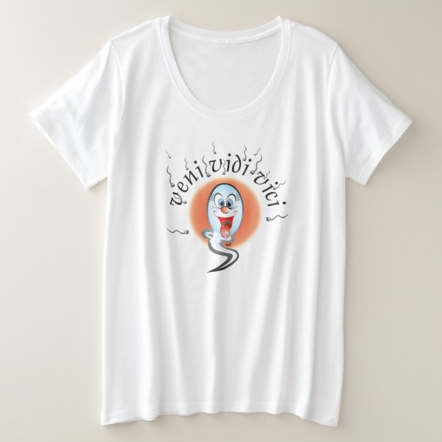 T-shirt Veni Vidi Vici Bald Mami (Design devant)