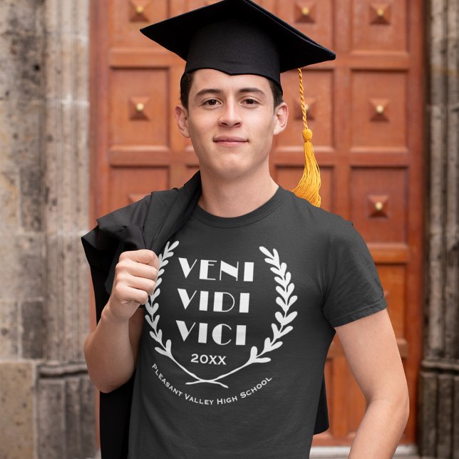 T-shirt Veni Vidi Vici Funny Graduation Classe Année (Créateur téléchargé)