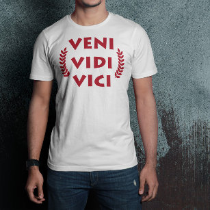 T-shirt Veni Vidi Vici Gagnante ou athlète