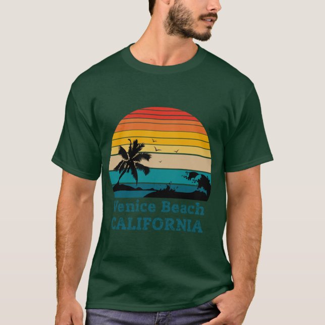 T-shirt Venice Beach CALIFORNIA Oversized 1 (Devant)