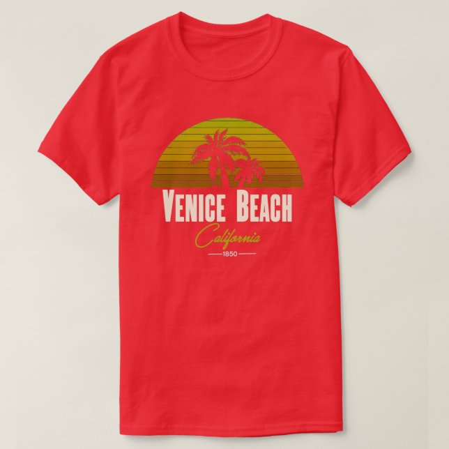 T-shirt Venice Beach Californie 2 (Design devant)