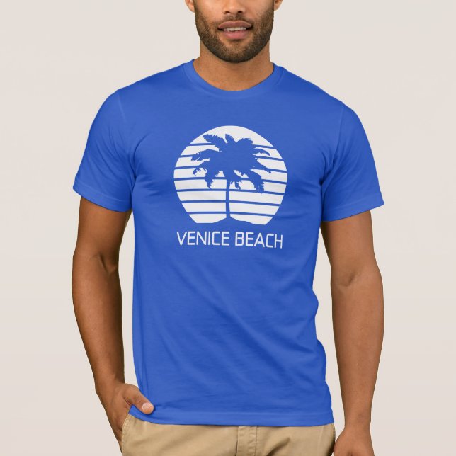 T-shirt Venice Beach Rétro (Devant)