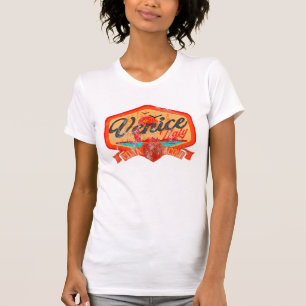T-shirt Venice Italie Citta delle acque étiquette en détre