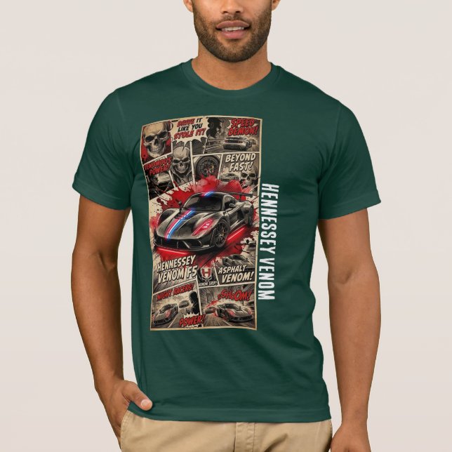 T-shirt venin de Hennessey (Devant)