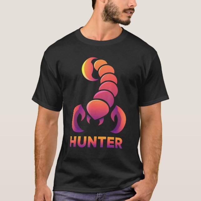 T-shirt Venin de scorpion chasseur de scorpion (Devant)