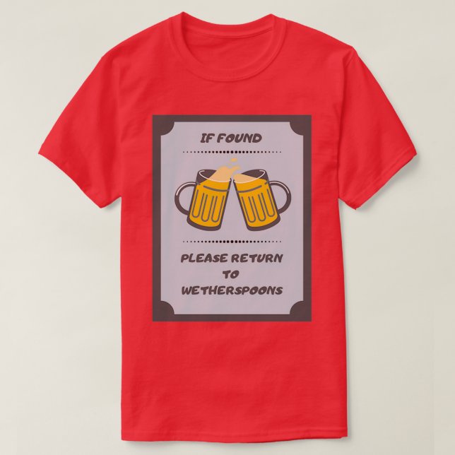 T-shirt Venin de Wetherspoon (Design devant)