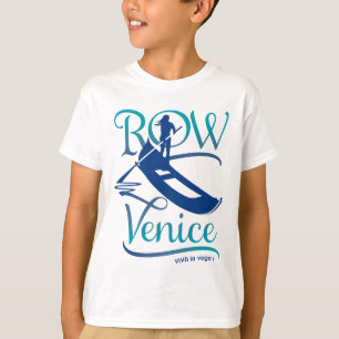 T-shirt Venise de rangée