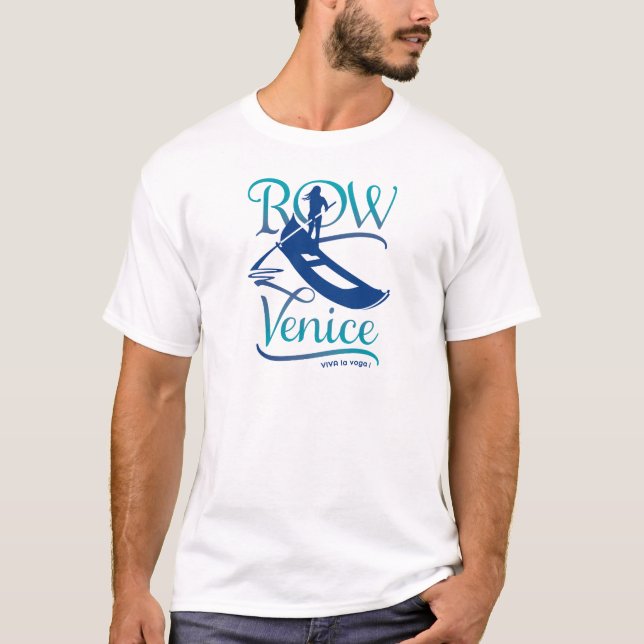 T-shirt Venise de rangée (Devant)