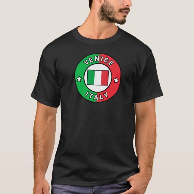 T-shirt Venise Italie (Devant)