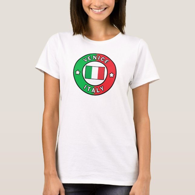 T-shirt Venise Italie (Devant)