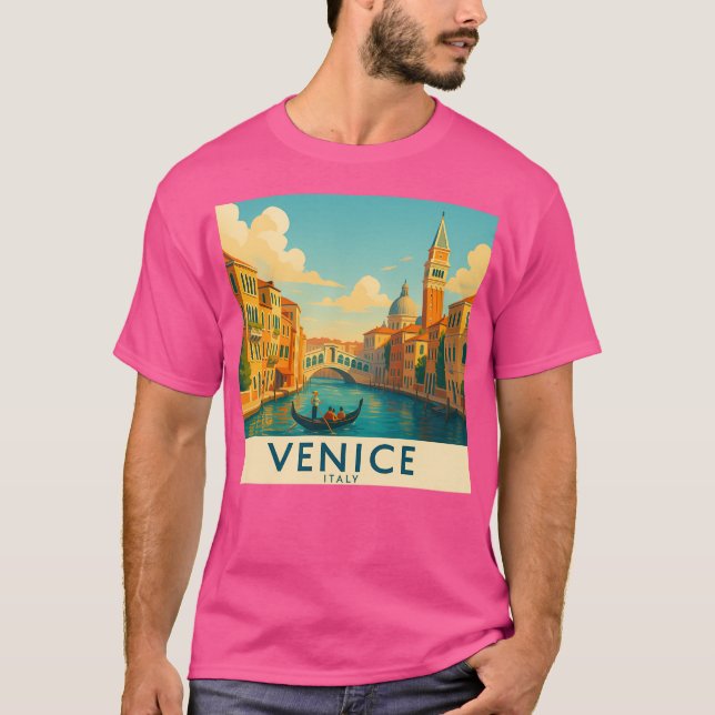 T-shirt Venise Italie (Devant)