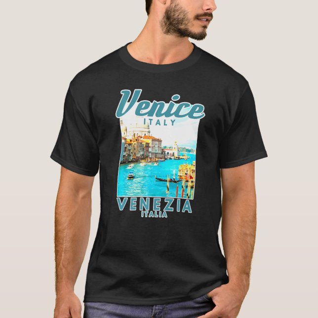 T-shirt Venise Italie Venise Italie Italie Italie Souvenir (Devant)