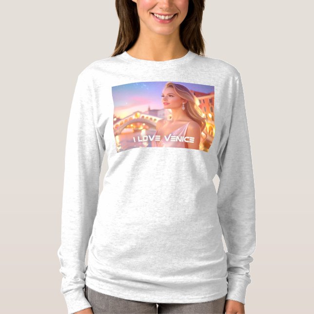 T-SHIRT VENISE - J'AIME VENISE -  (Devant)