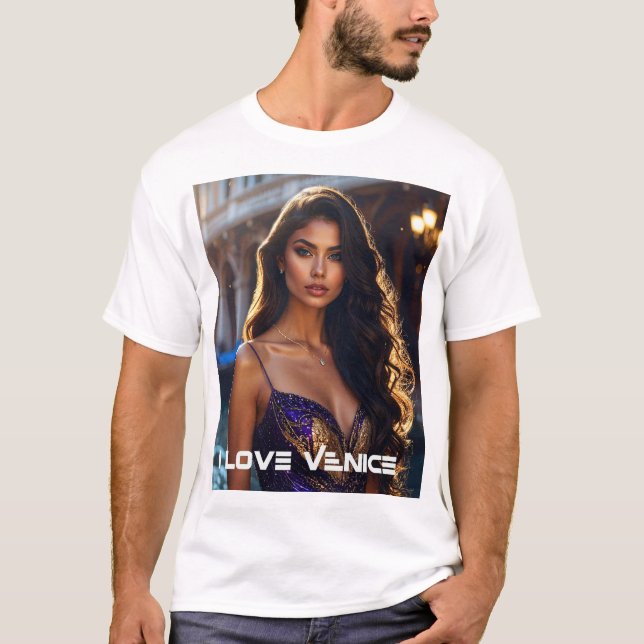 T-SHIRT VENISE - J'AIME VENISE (Devant)