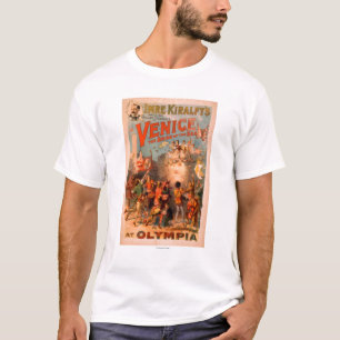 T-shirt Venise, jeune mariée de la mer au ballet d'Olympi