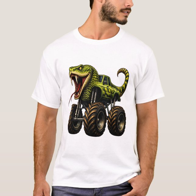 T-shirt Venomous Viper Monster Truck (Devant)