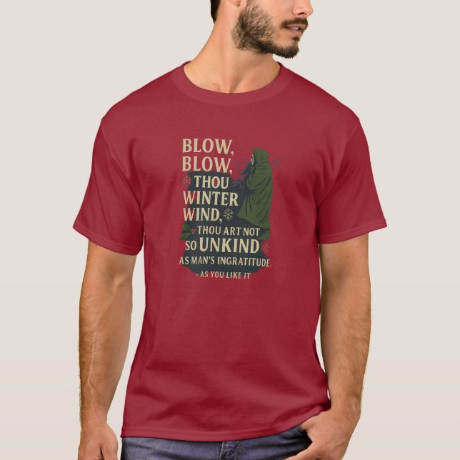 T-shirt Vent d'hiver (Devant)