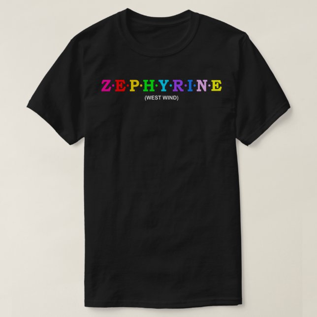 T-shirt Vent Ouest Zephyrine (Design devant)