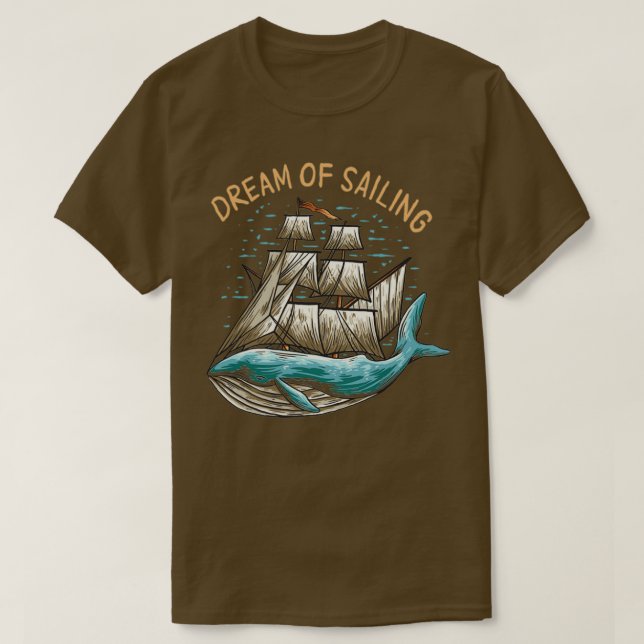 T-shirt Vente de baleine (Design devant)