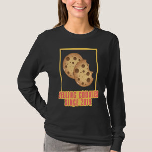 T-shirt Vente de biscuits depuis 2019 Fabrication de biscu